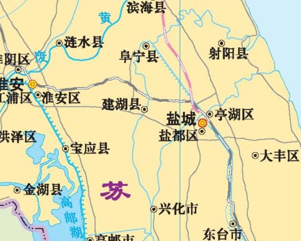 盐河地图图片