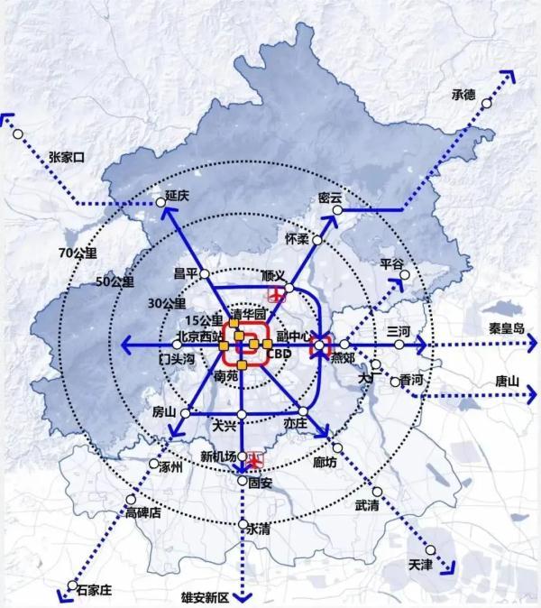 北京地铁规划图高清版 2035年(北京城市轨道交通规划)