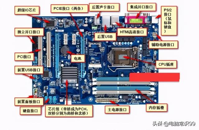 电脑显卡在哪个位置图图片